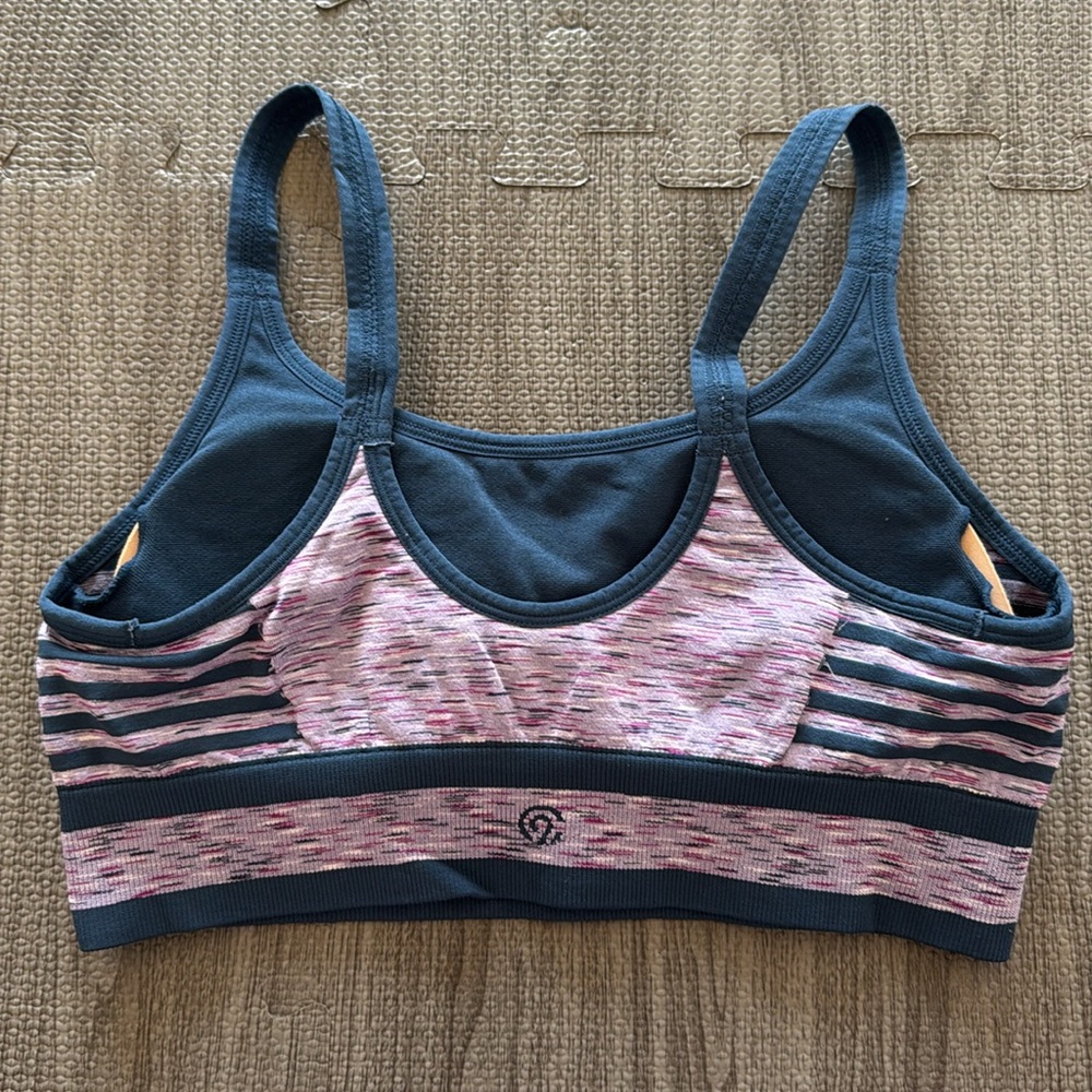 Champion Blue & Purple Sports Bra - Women’s Size L - Picture 3 of 9